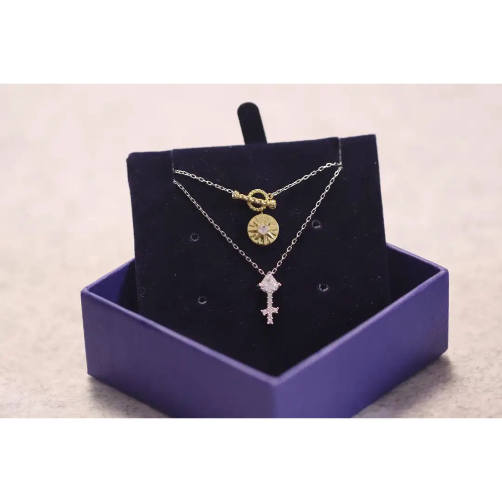 Swarovski Sagittarius Guardian Collarbone Necklace